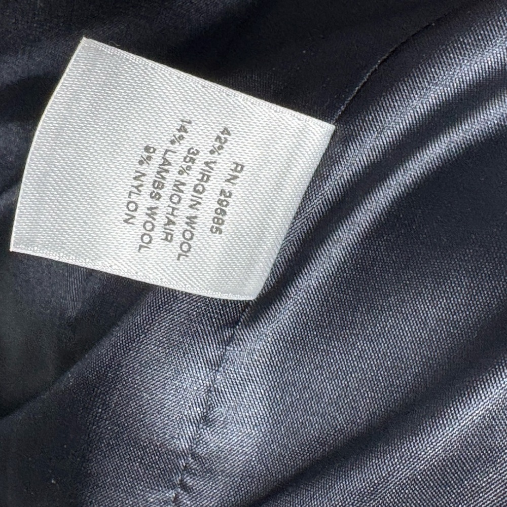 Pendleton Wool Mohair Blend Tweed Jacket Peacoat … - image 6